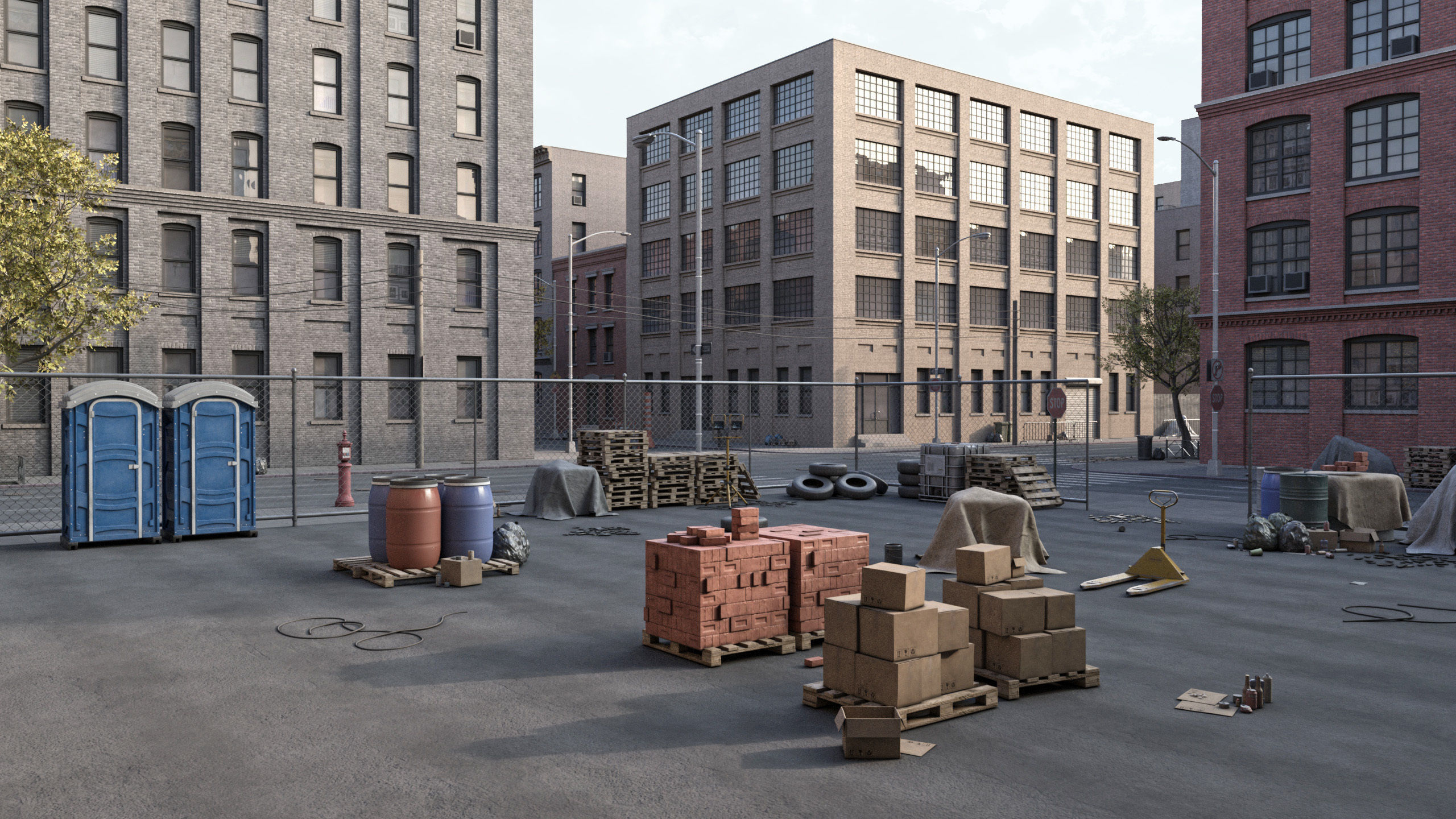 American City Packs 3D Model Collection_58