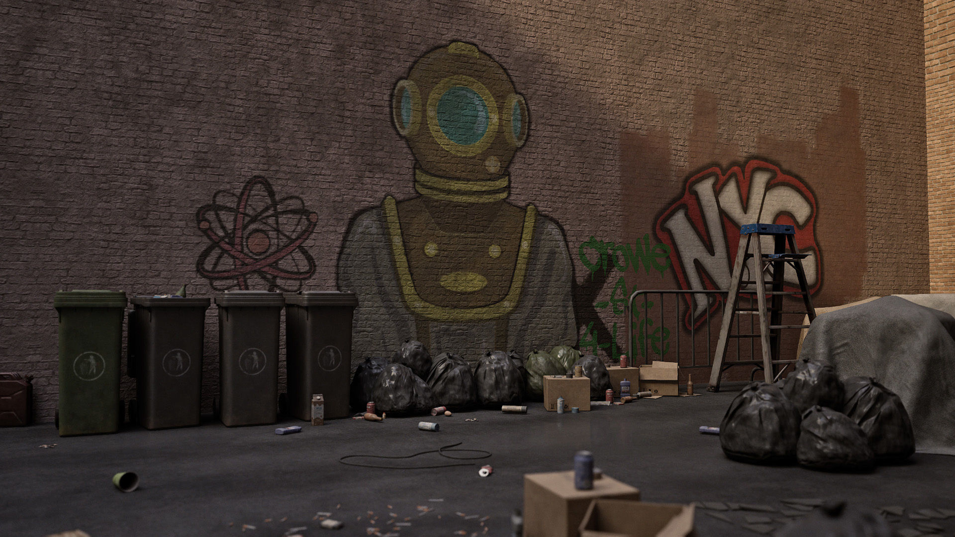 American City Packs 3D Model Collection_45