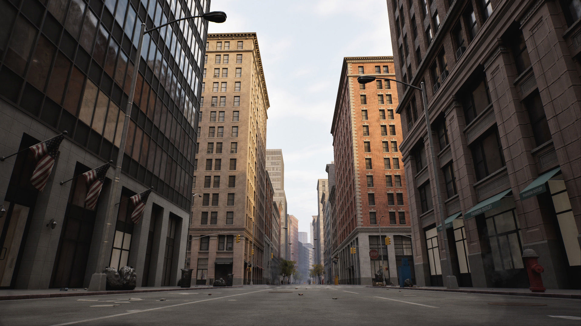 American City Packs 3D Model Collection_10