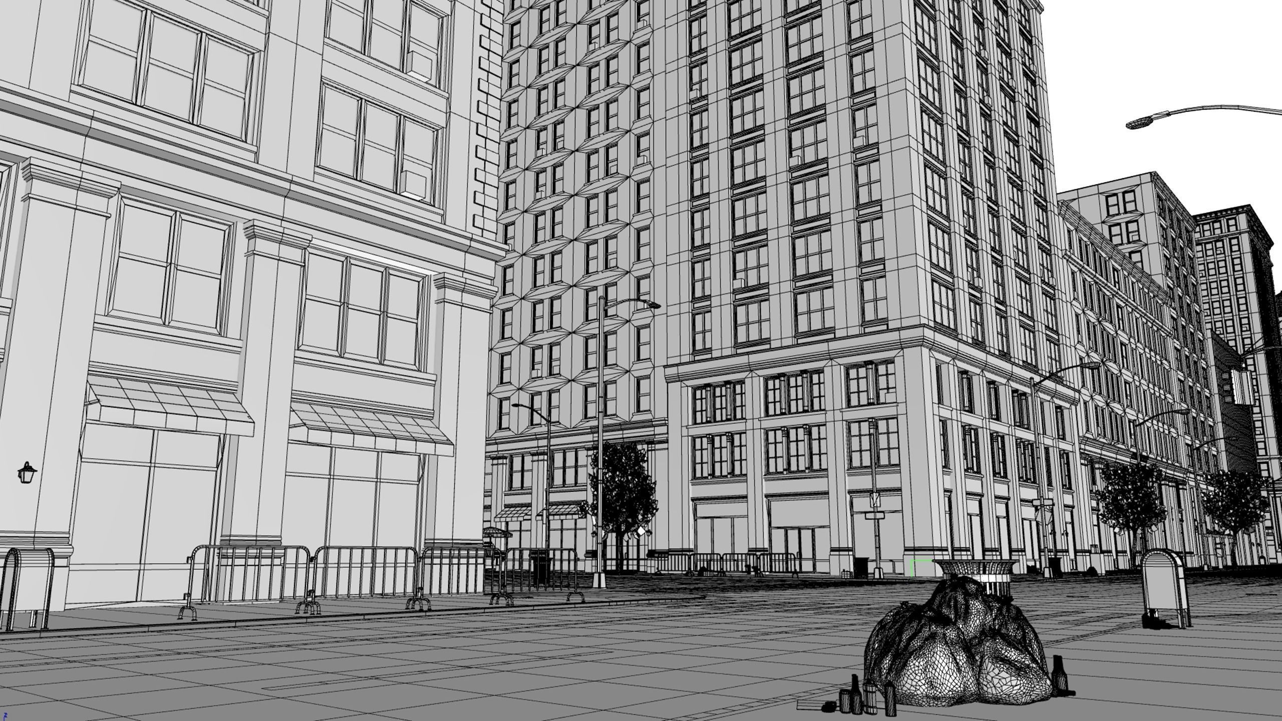 American City Packs 3D Model Collection_17