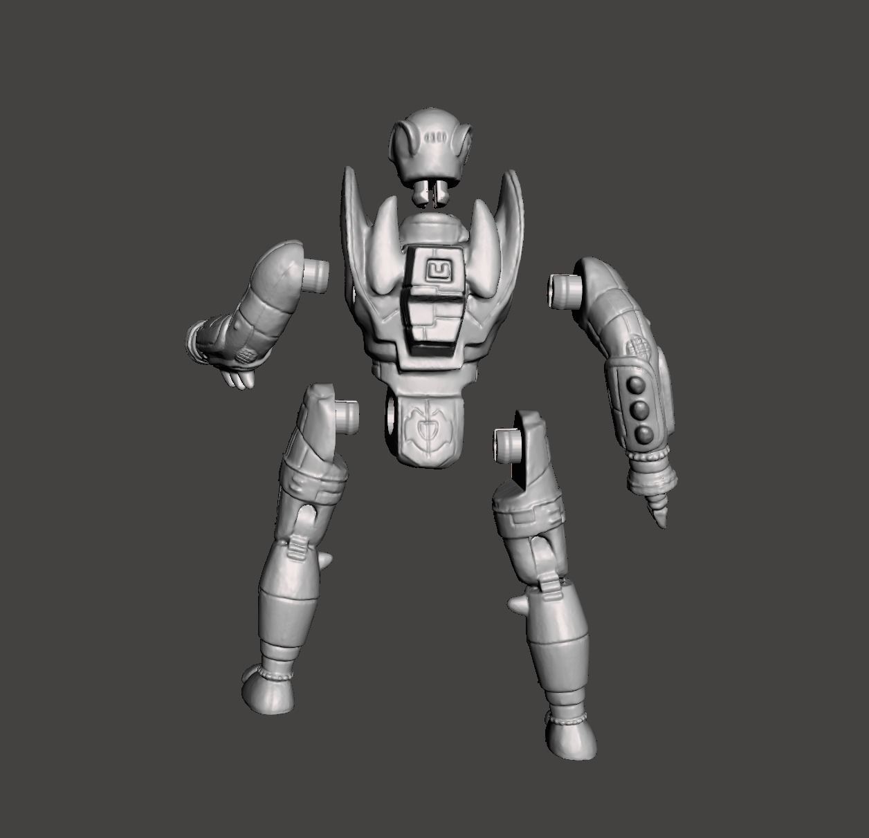 SUPER POWERS MANTIS VINTAGE  3D print model_6