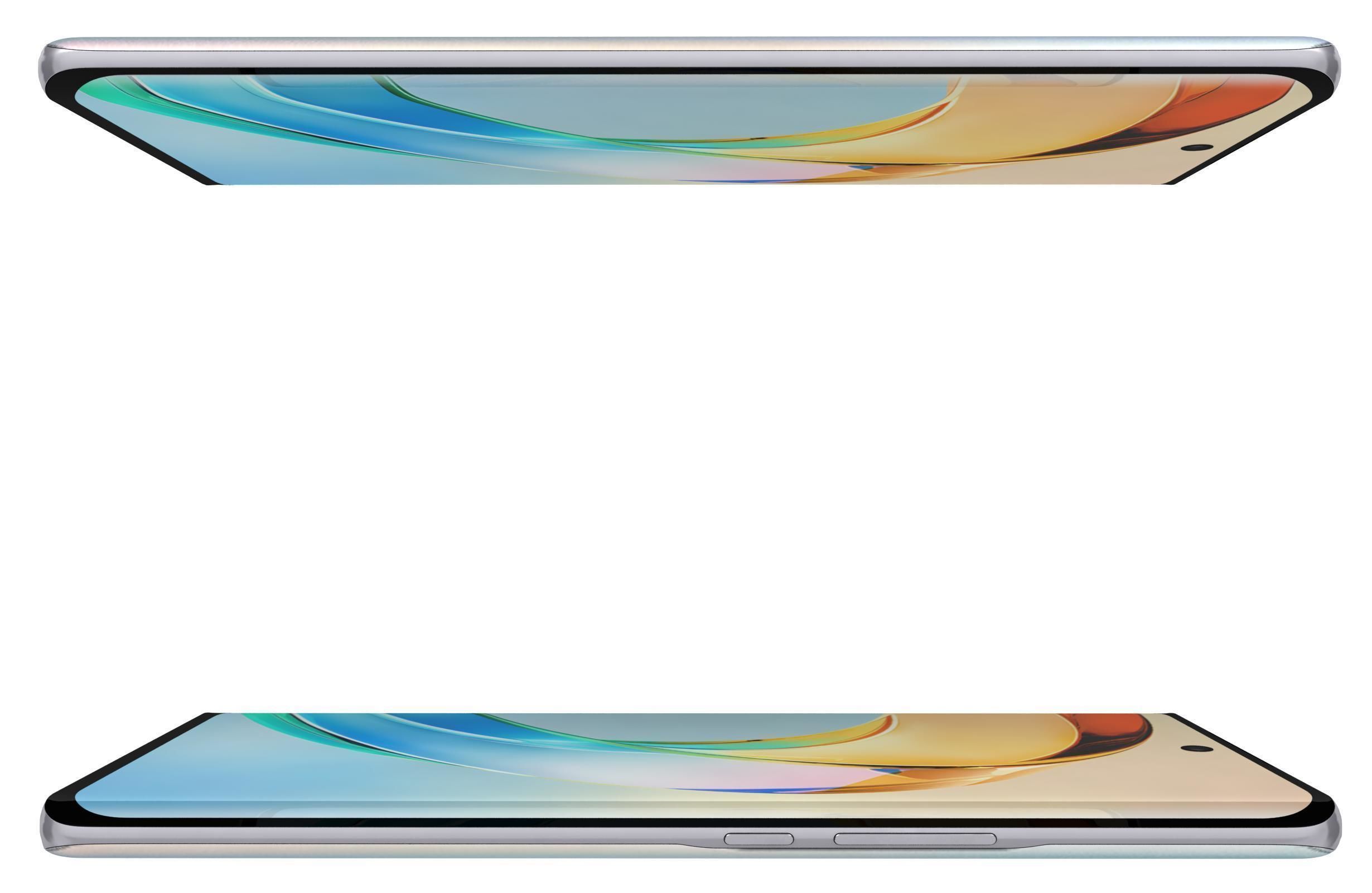 Honor X50 White Low-poly 3D model_9