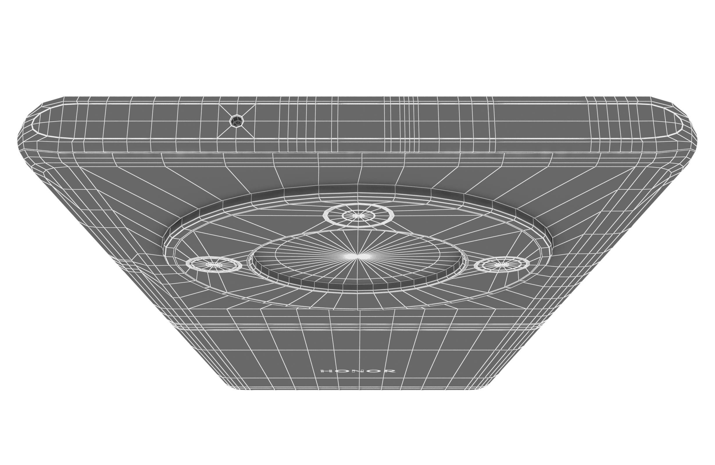 Honor X50 White Low-poly 3D model_24