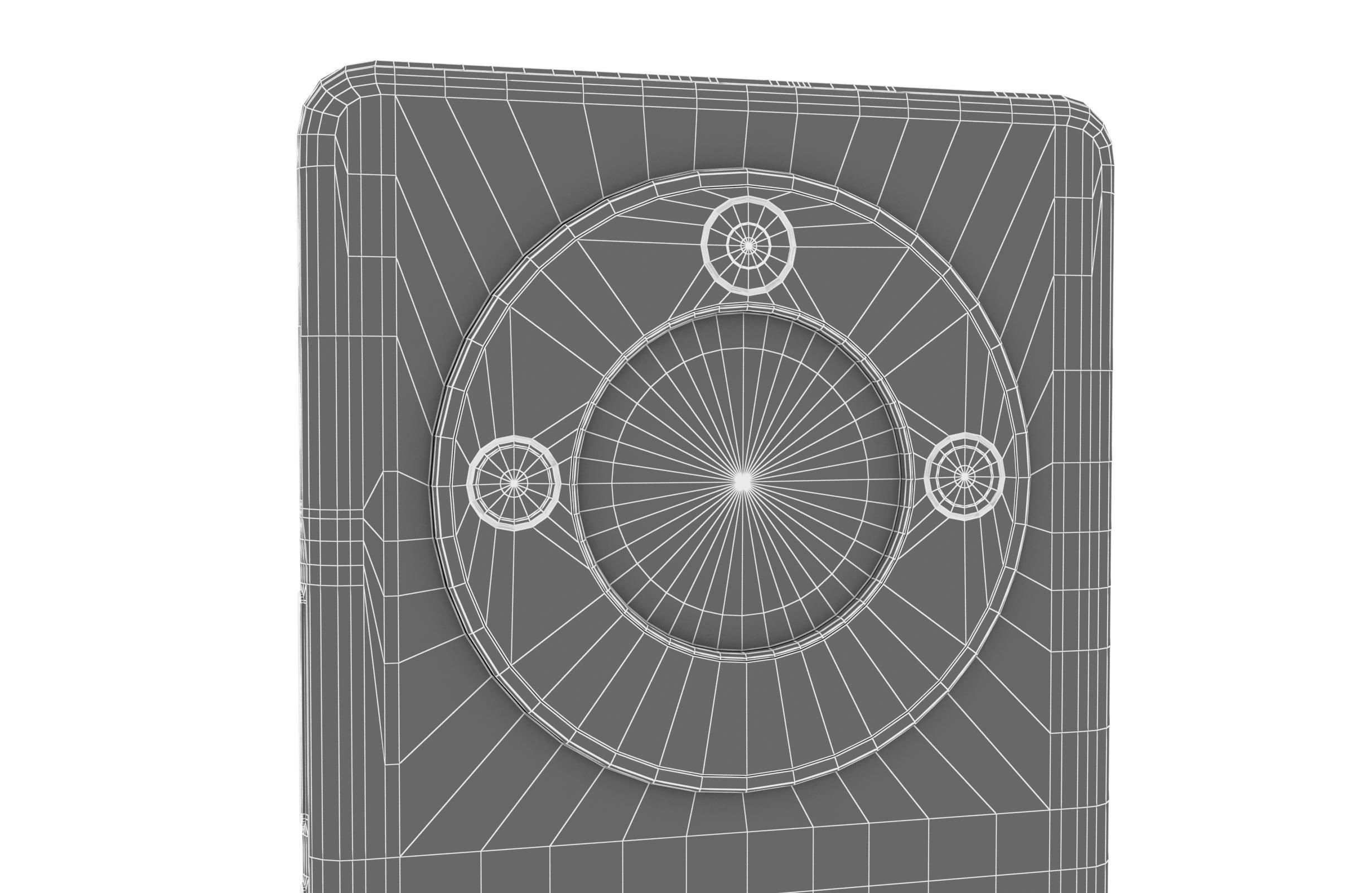 Honor X50 White Low-poly 3D model_20