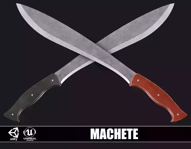 Camping Rusty Machete