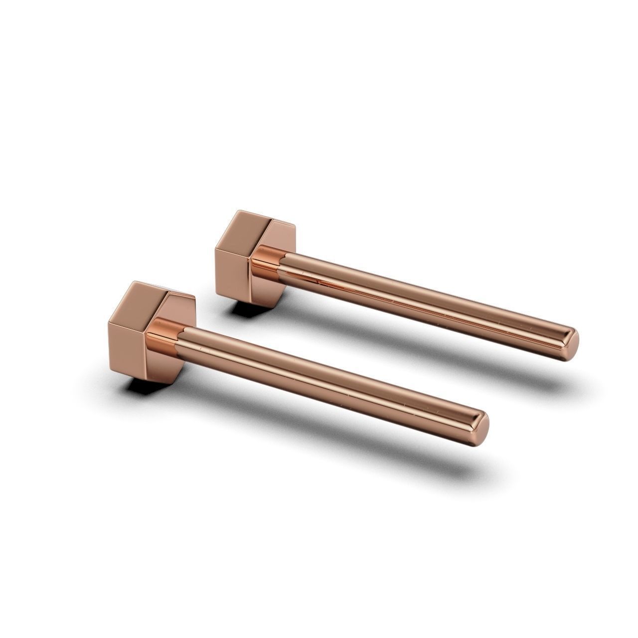 Enamel Hexagon 3mm 3D print model_11