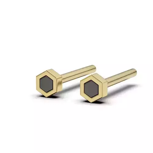 Enamel Hexagon 3mm 3D print model