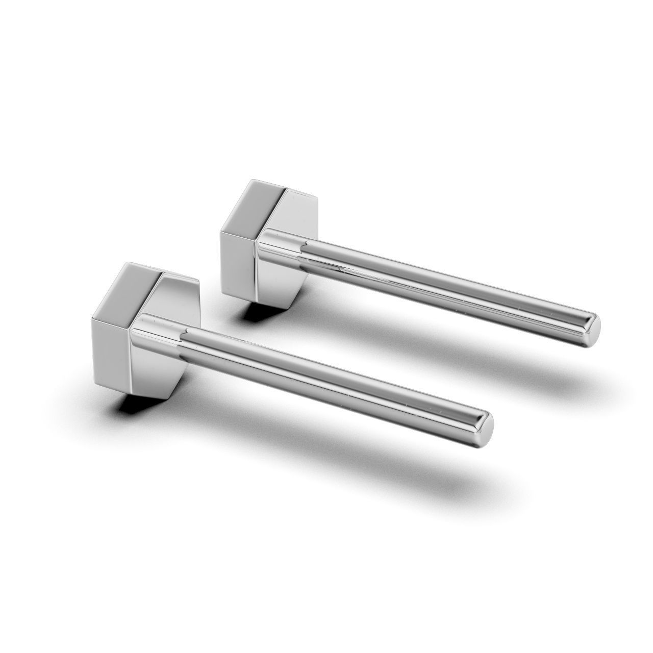 Enamel Hexagon 4mm 3D print model_7