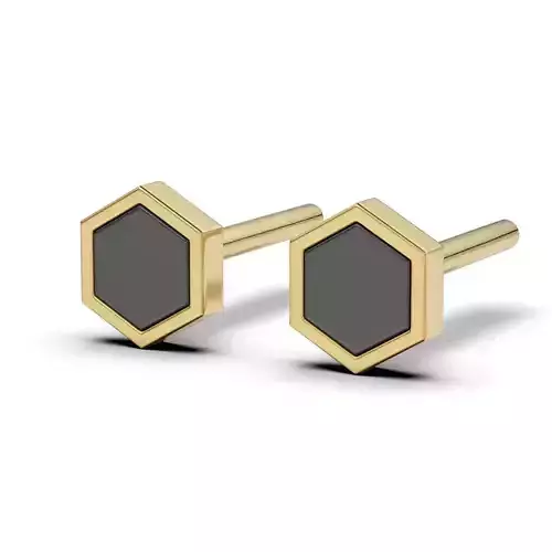 Enamel Hexagon 5mm 3D print model