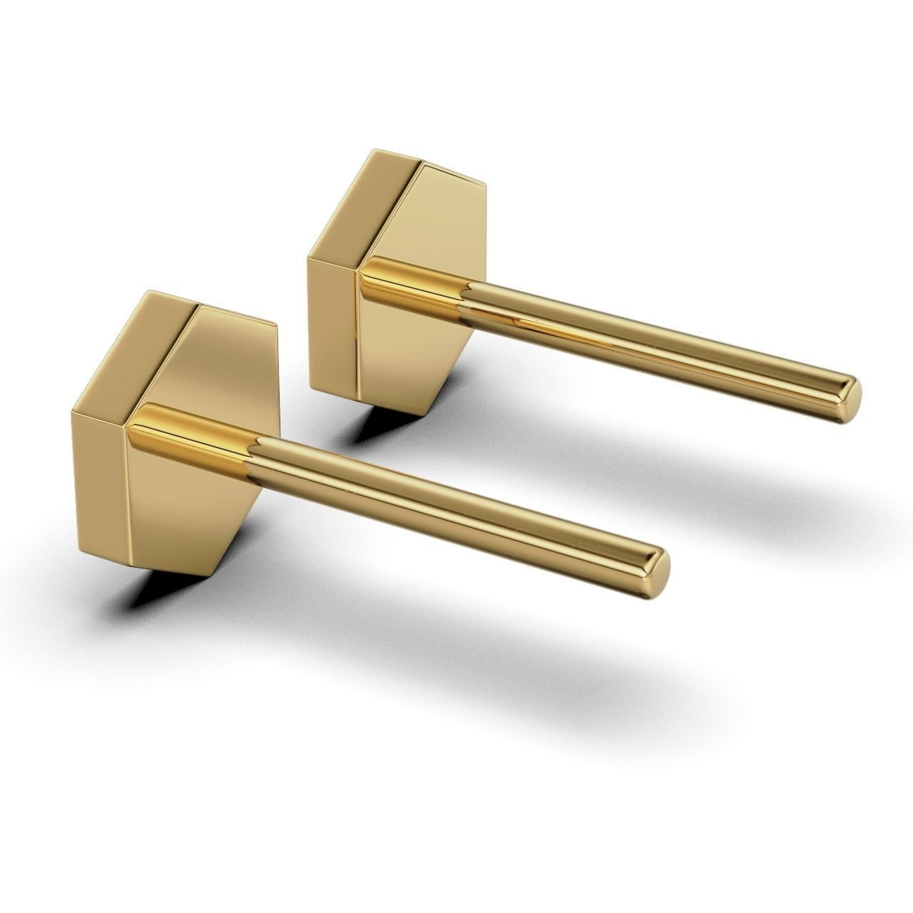 Enamel Hexagon 6mm 3D print model_8