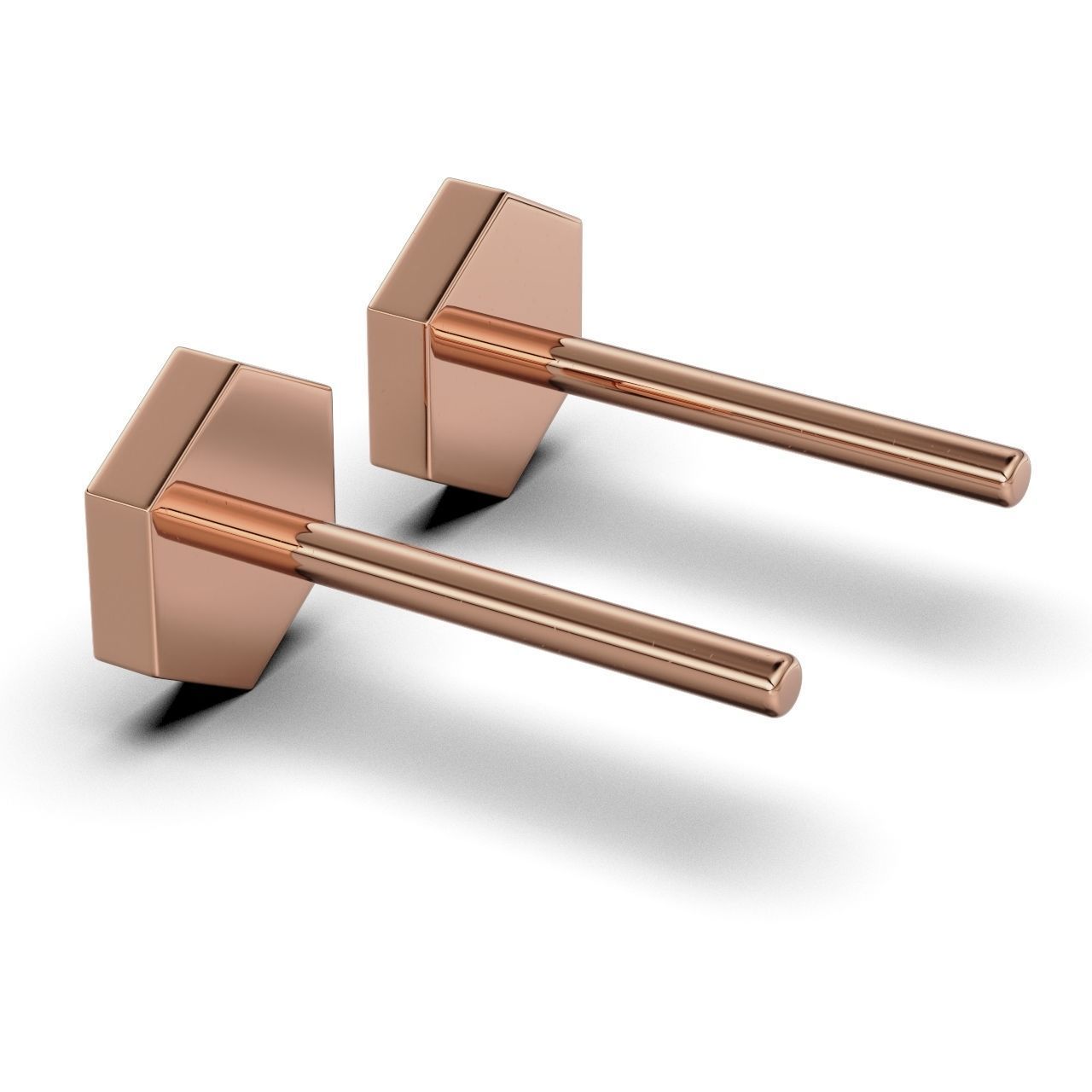 Enamel Hexagon 6mm 3D print model_6