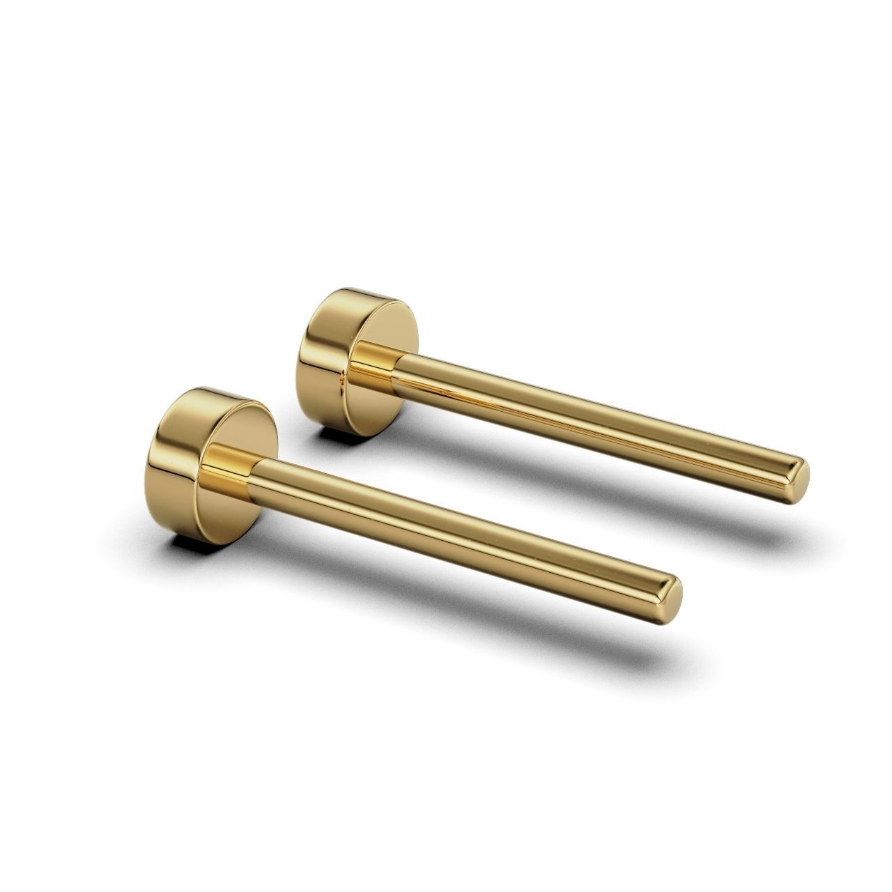 Enamel Round 3mm 3D print model_9