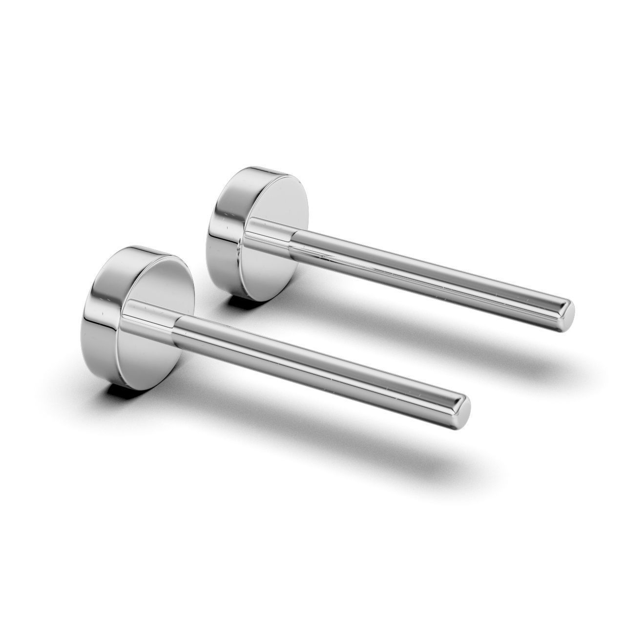 Enamel Round 4mm 3D print model_10