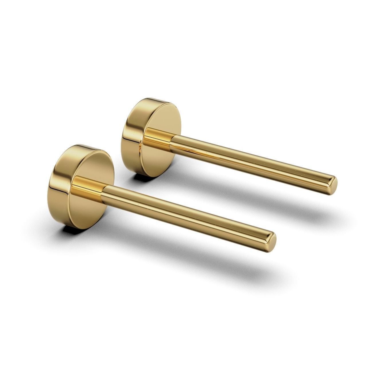 Enamel Round 4mm 3D print model_11