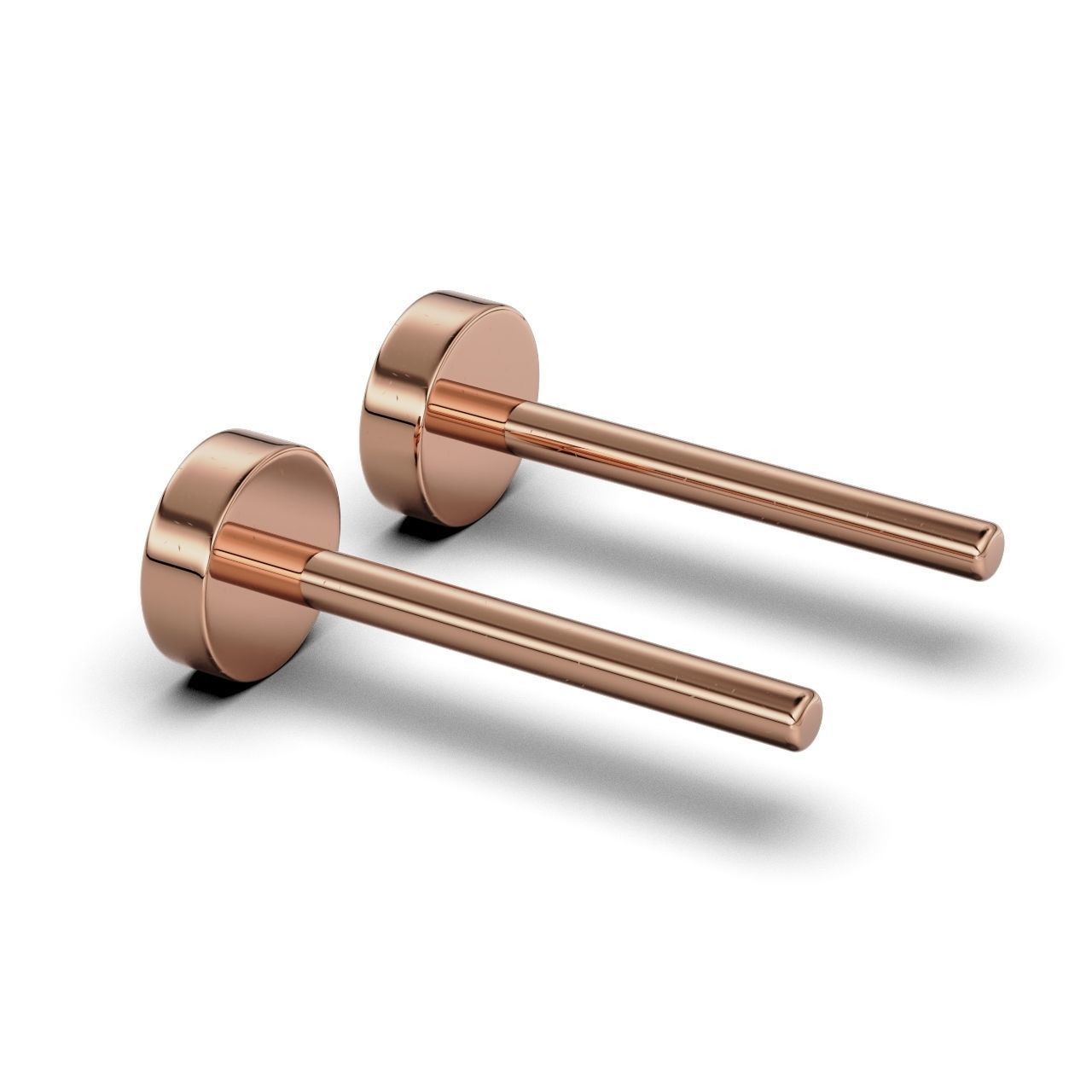 Enamel Round 5mm 3D print model_9