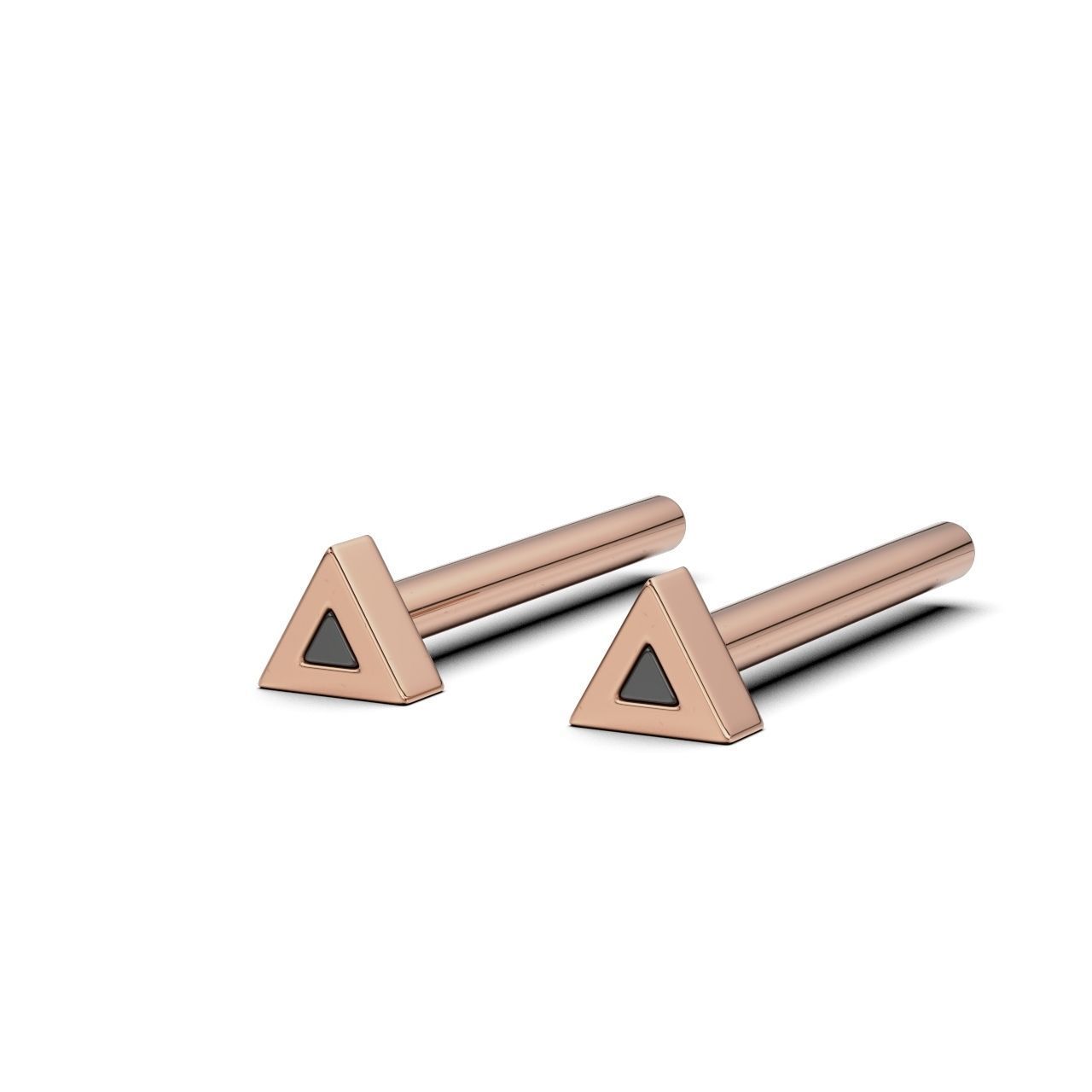 Enamel Triangle 3mm 3D print model_1