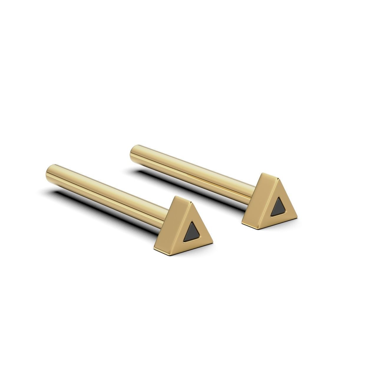 Enamel Triangle 3mm 3D print model_8