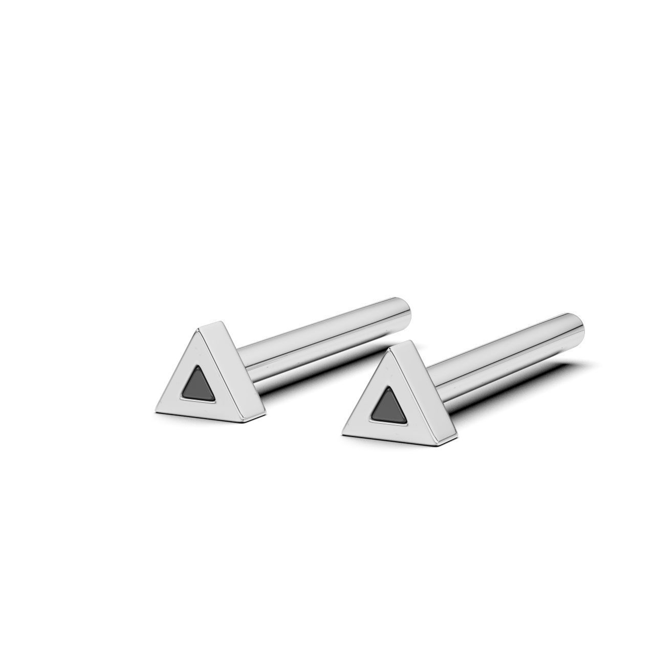 Enamel Triangle 3mm 3D print model_2