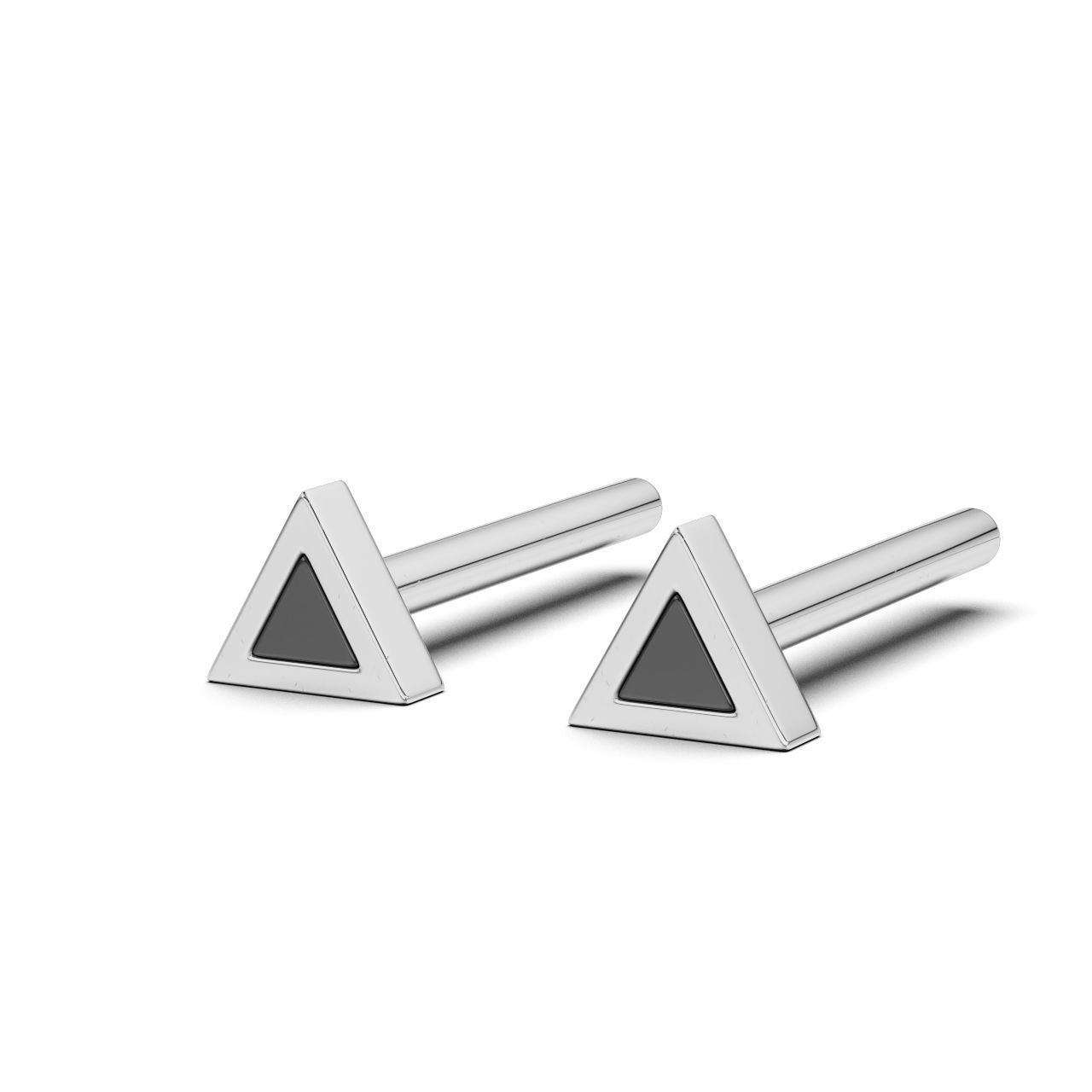 Enamel Triangle 4mm 3D print model_1