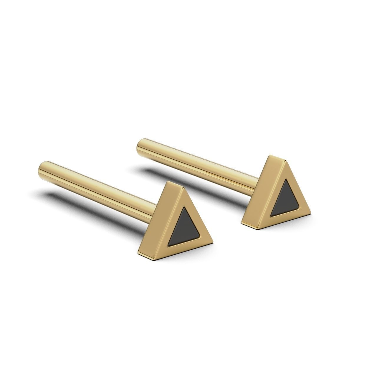 Enamel Triangle 4mm 3D print model_9