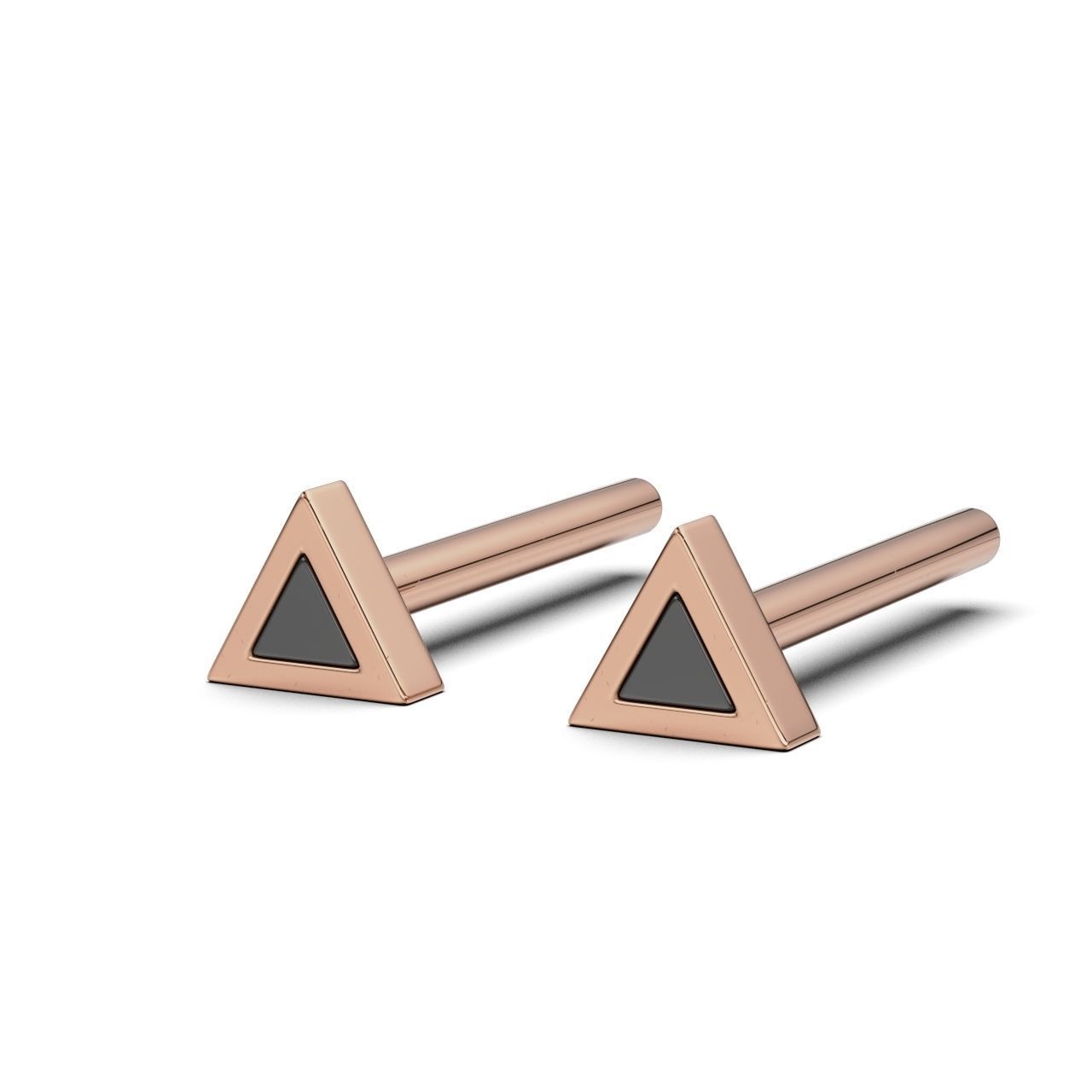 Enamel Triangle 4mm 3D print model_2