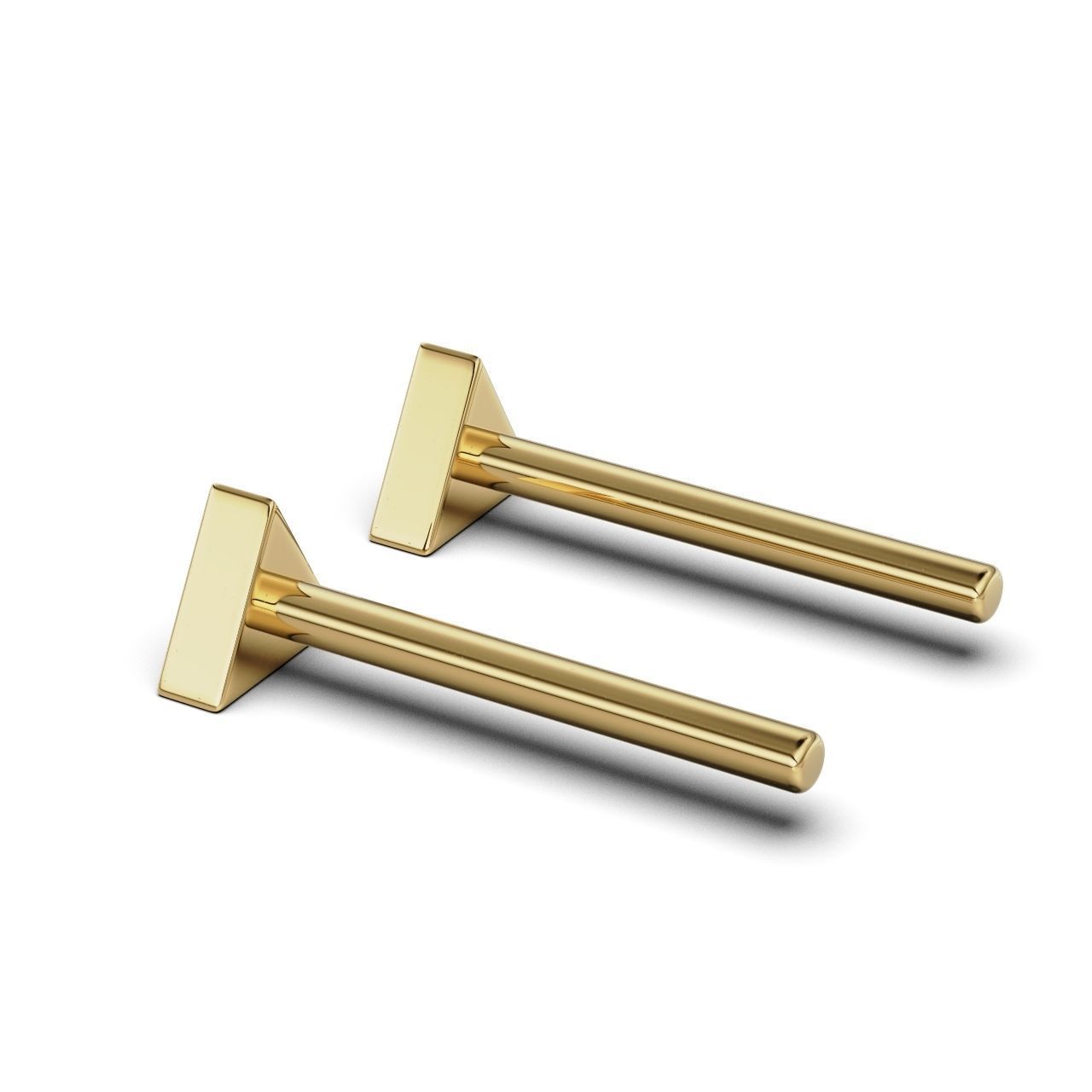 Enamel Triangle 4mm 3D print model_8