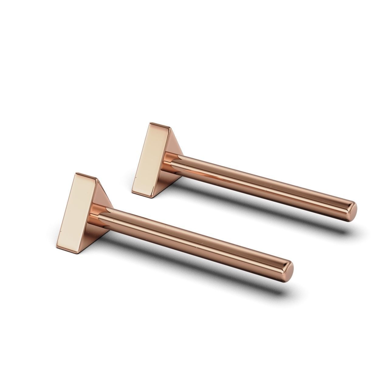 Enamel Triangle 4mm 3D print model_6