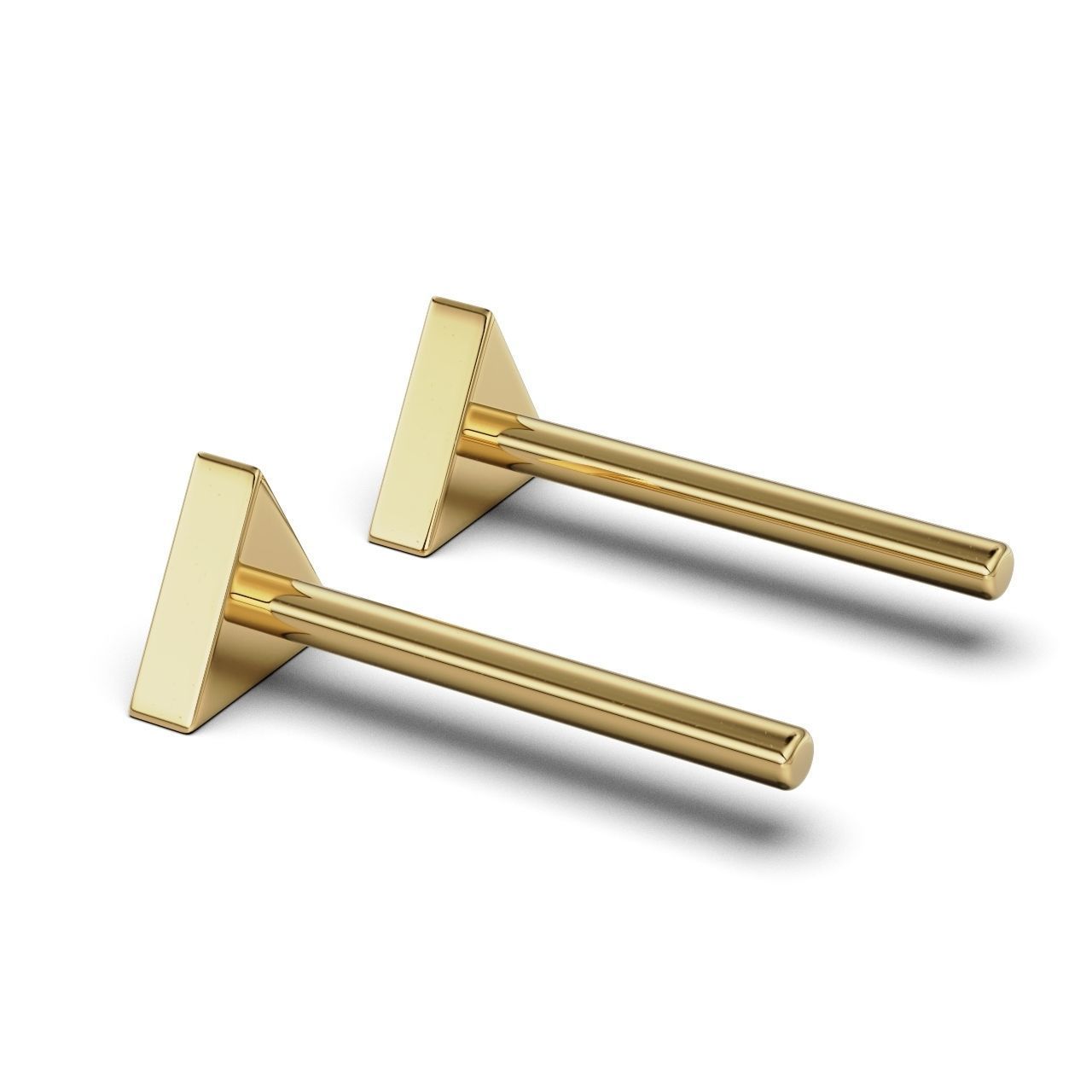 Enamel Triangle 5mm 3D print model_9