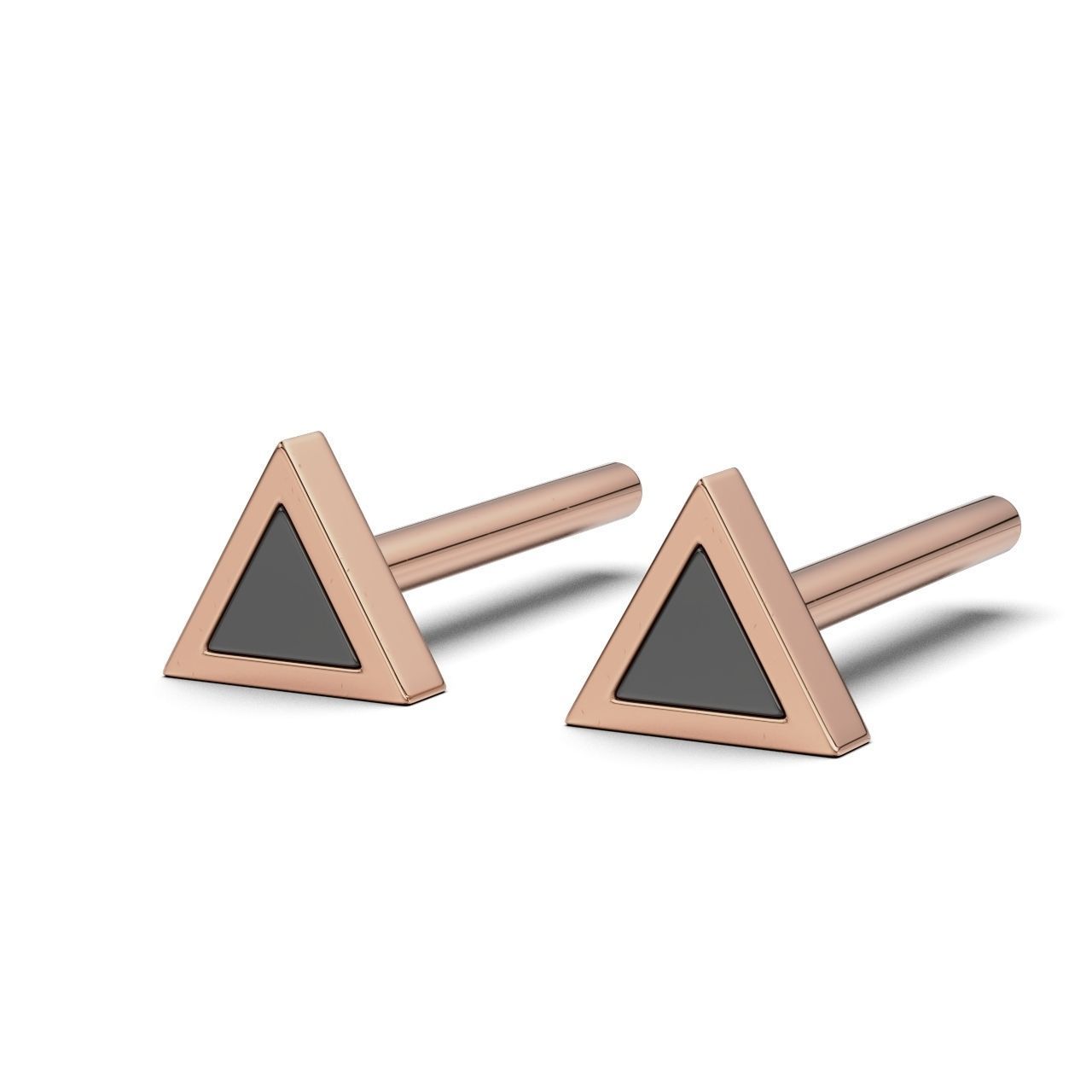 Enamel Triangle 5mm 3D print model_1