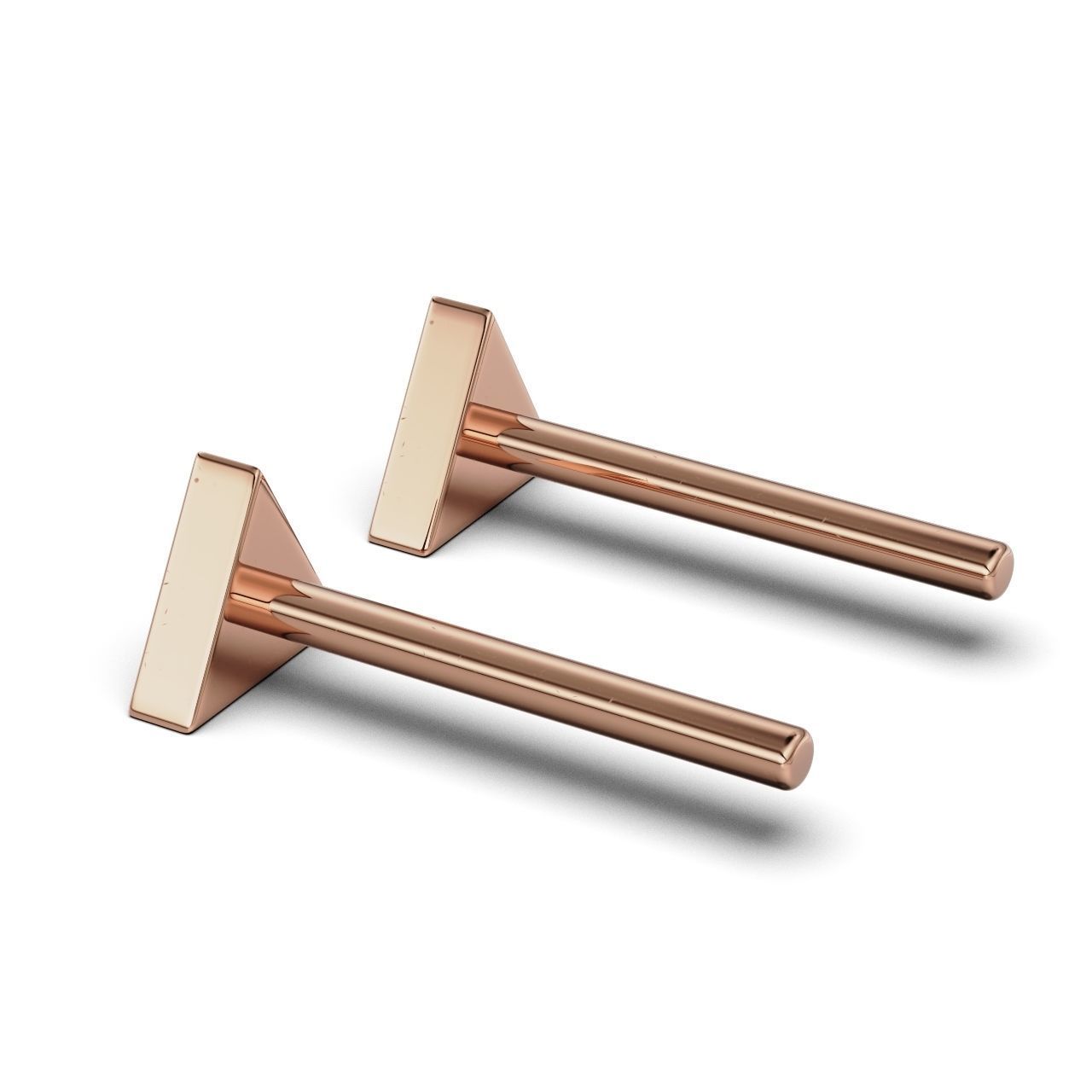 Enamel Triangle 5mm 3D print model_11