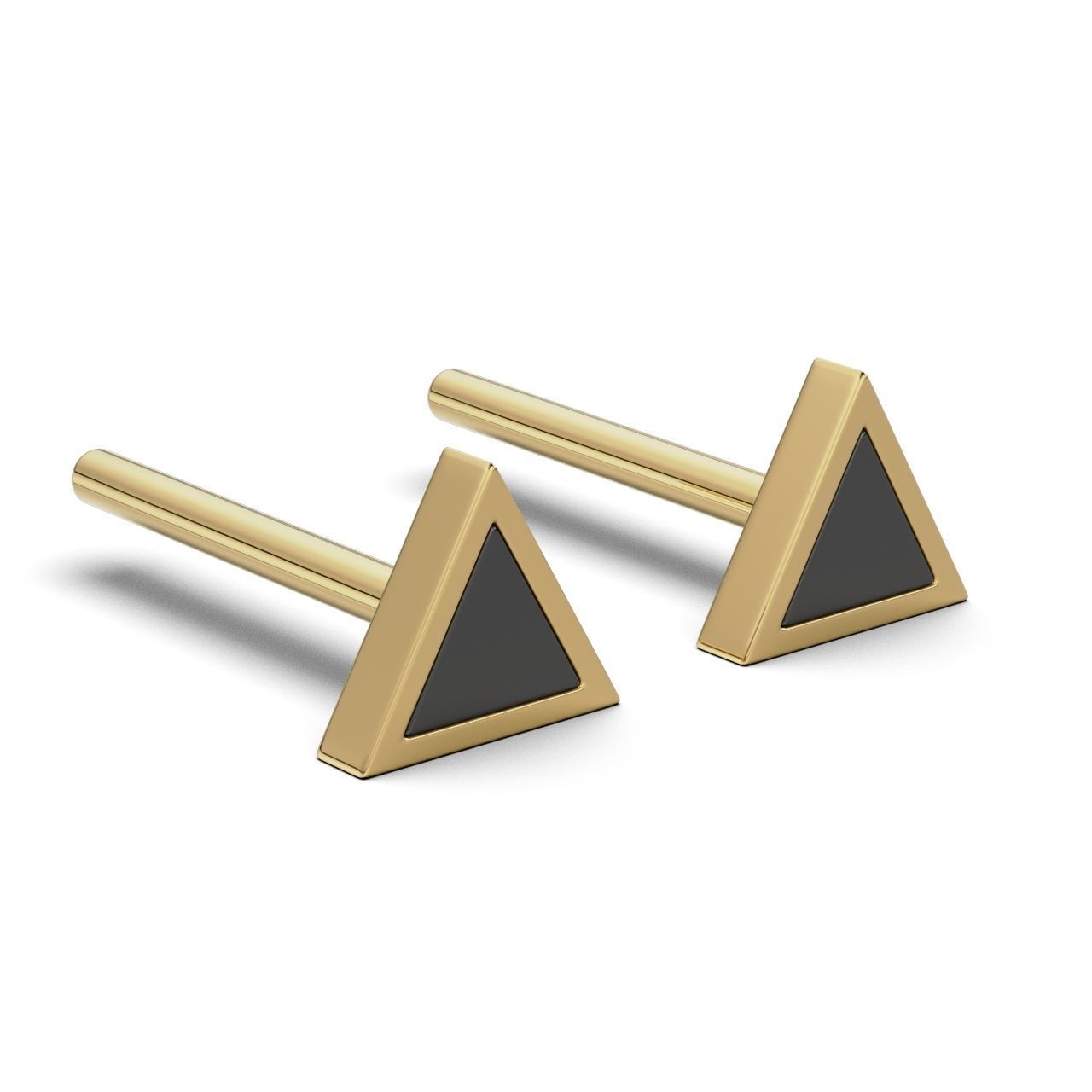 Enamel Triangle 6mm 3D print model_9