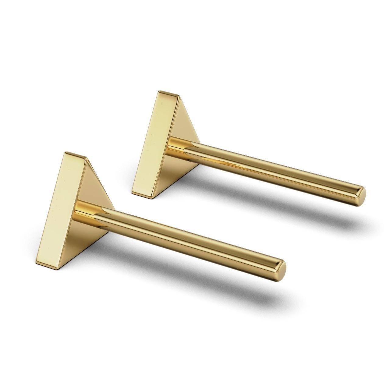 Enamel Triangle 6mm 3D print model_8