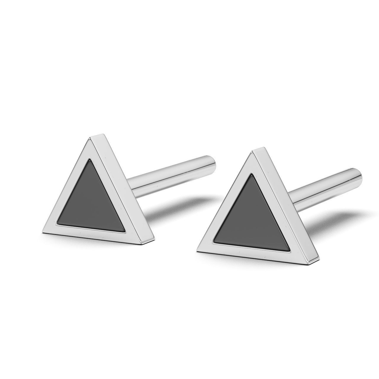 Enamel Triangle 6mm 3D print model_1
