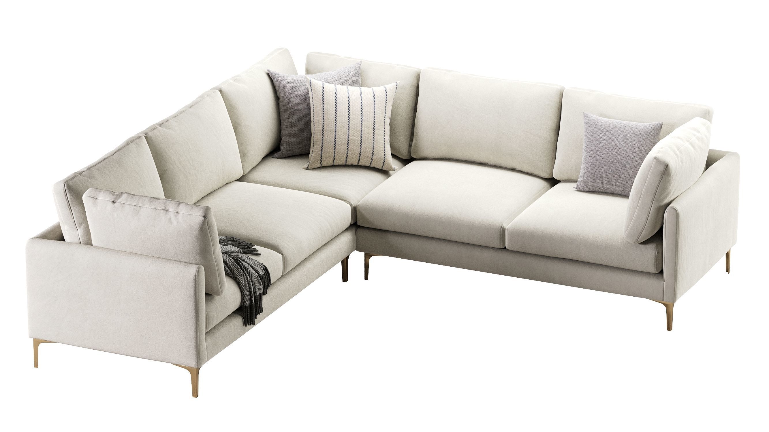 Adams Modular Sofa 3D model_2