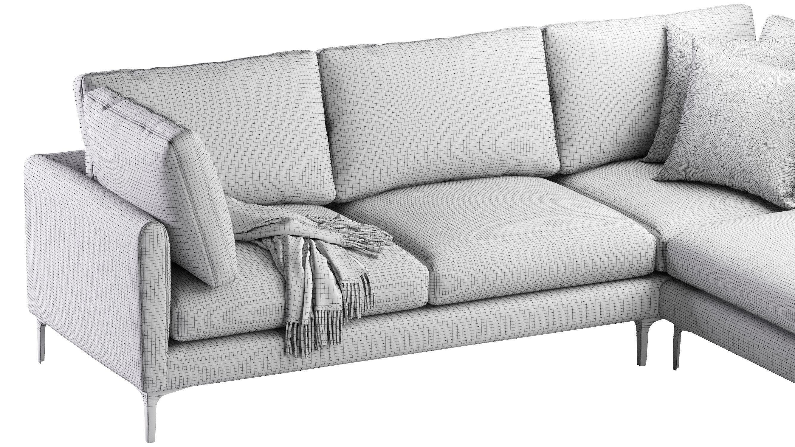 Adams Modular Sofa 3D model_22