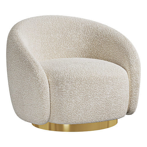 SWIVEL CHAIR BRICE 3D model