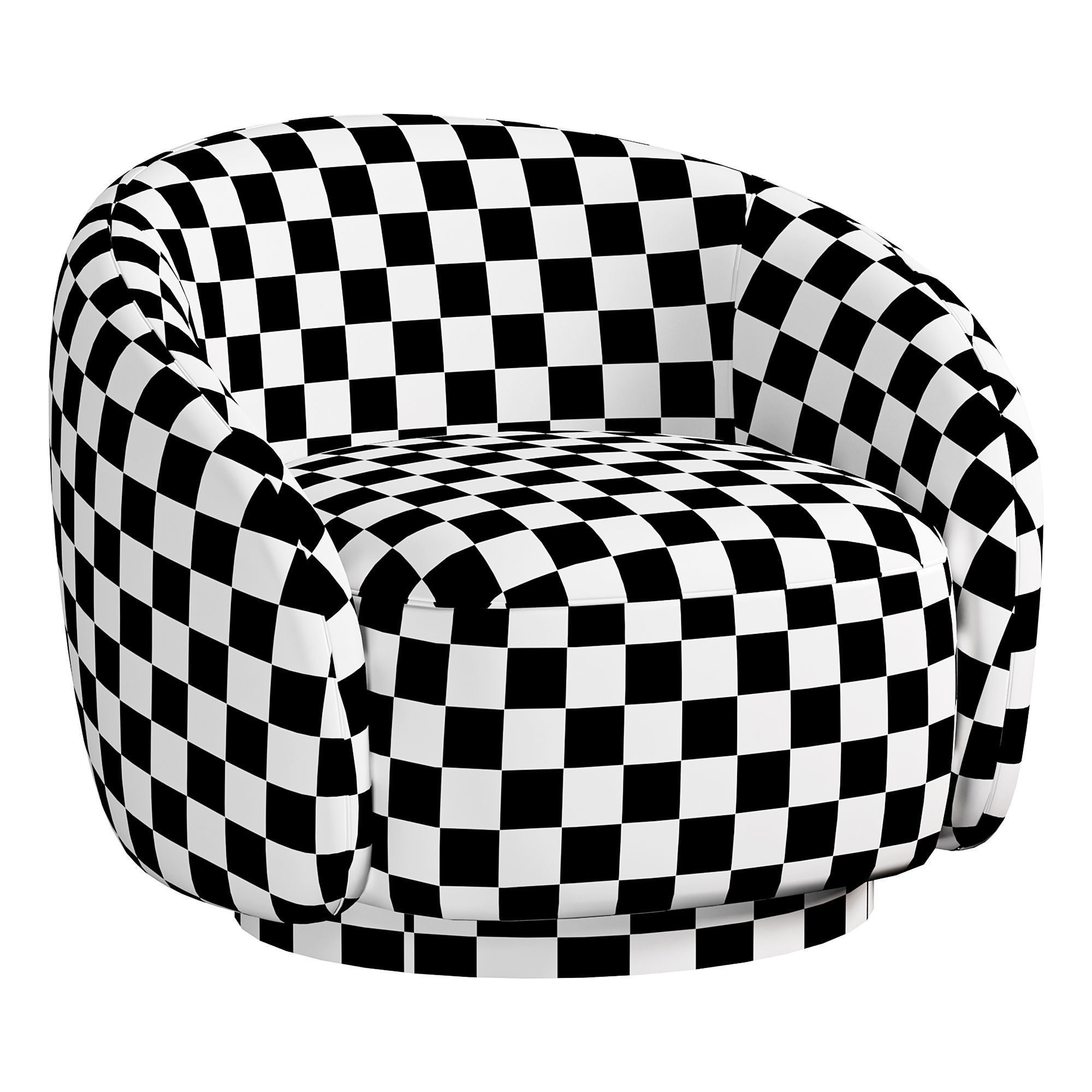 SWIVEL CHAIR BRICE 3D model_5