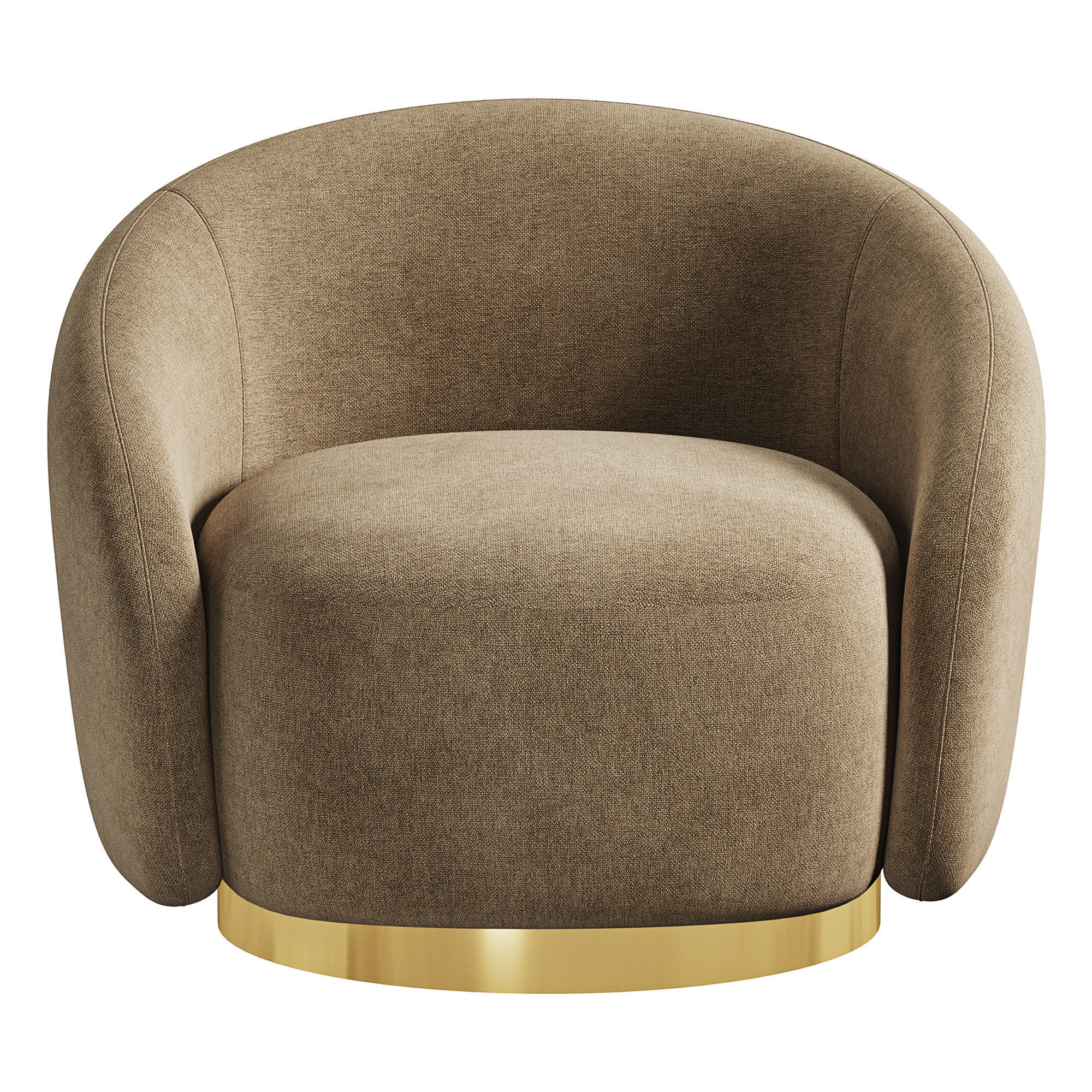 SWIVEL CHAIR BRICE 3D model_3