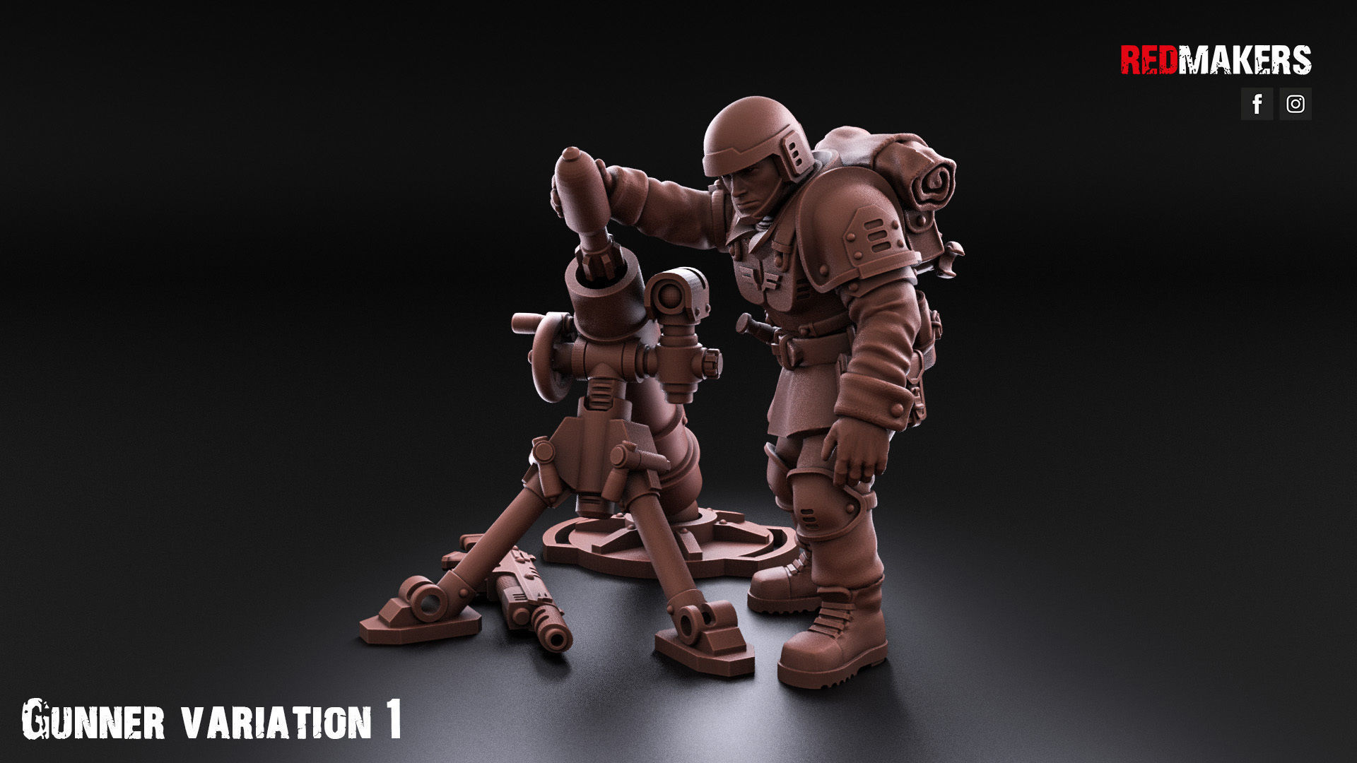Shock Troops - Heavy Support Squad of the Imperial Force  3D print model_16