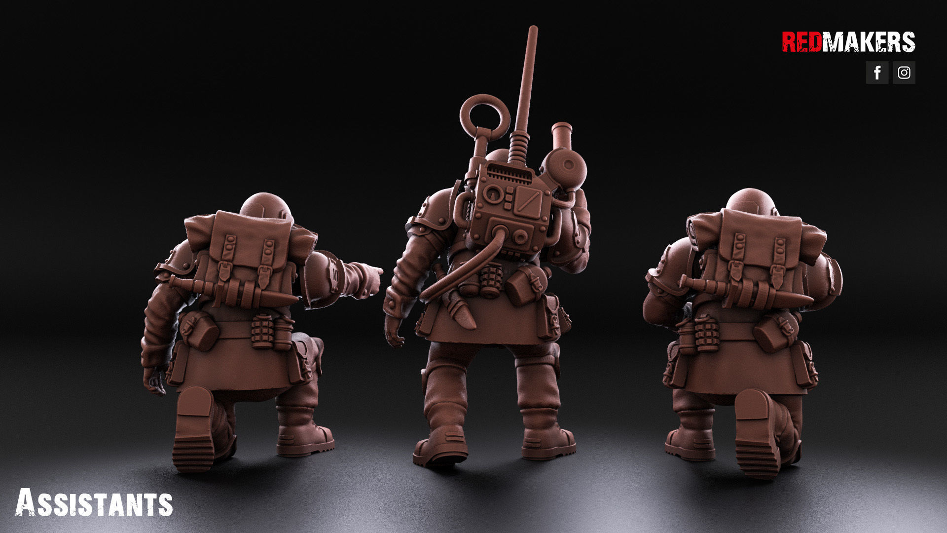 Shock Troops - Heavy Support Squad of the Imperial Force  3D print model_7