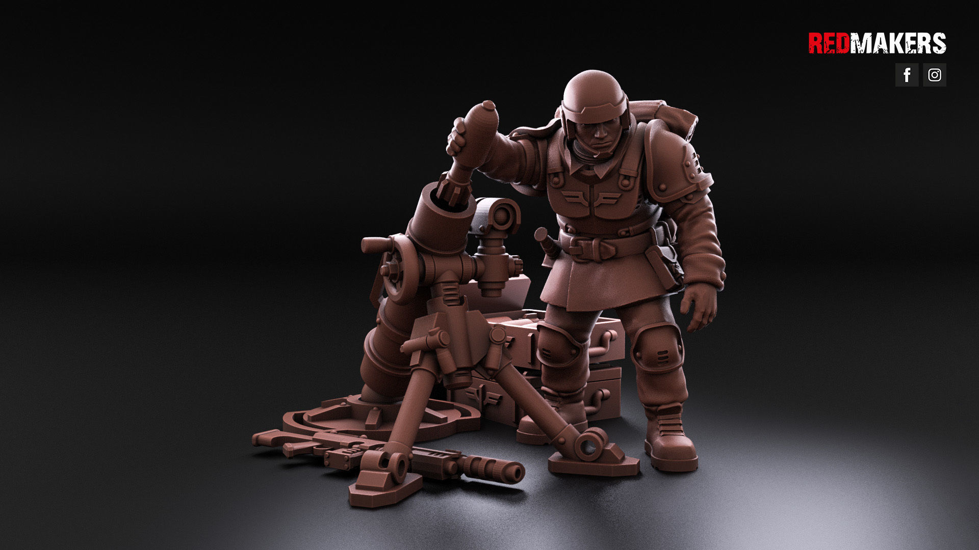 Shock Troops - Heavy Support Squad of the Imperial Force  3D print model_14
