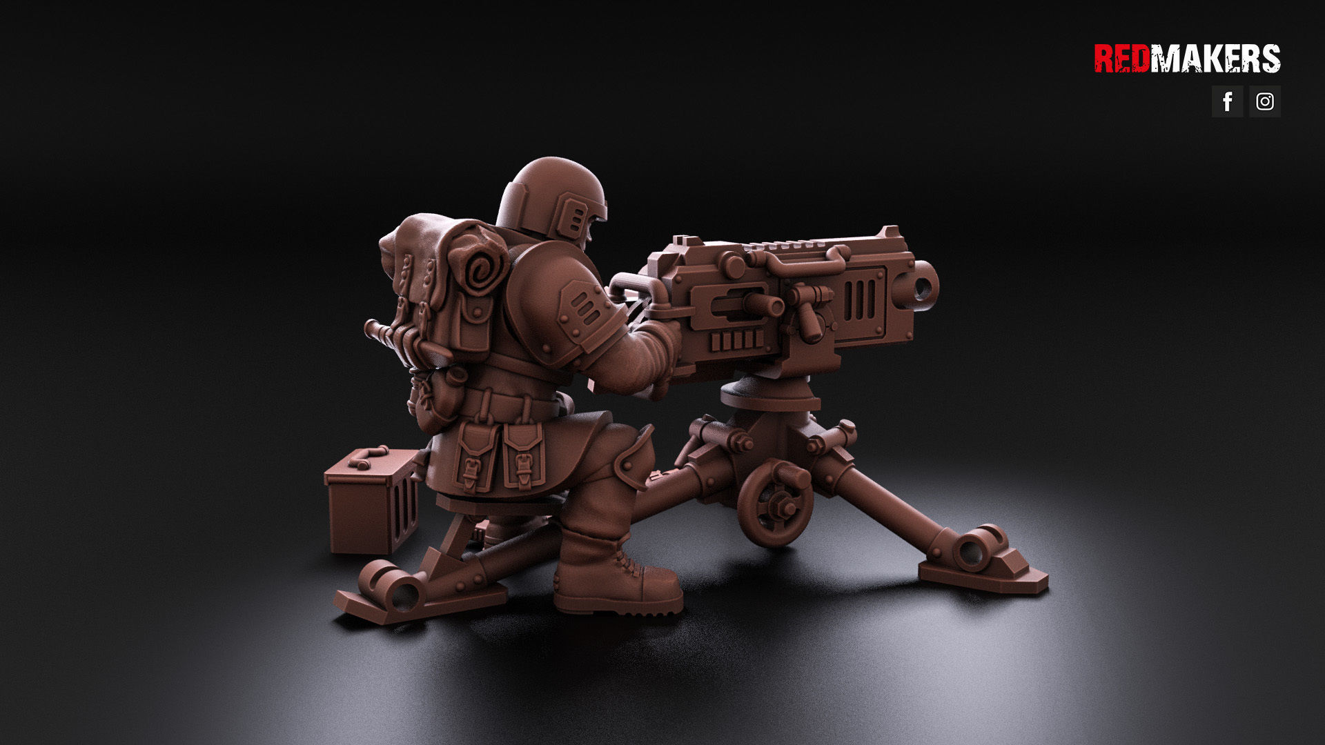 Shock Troops - Heavy Support Squad of the Imperial Force  3D print model_23