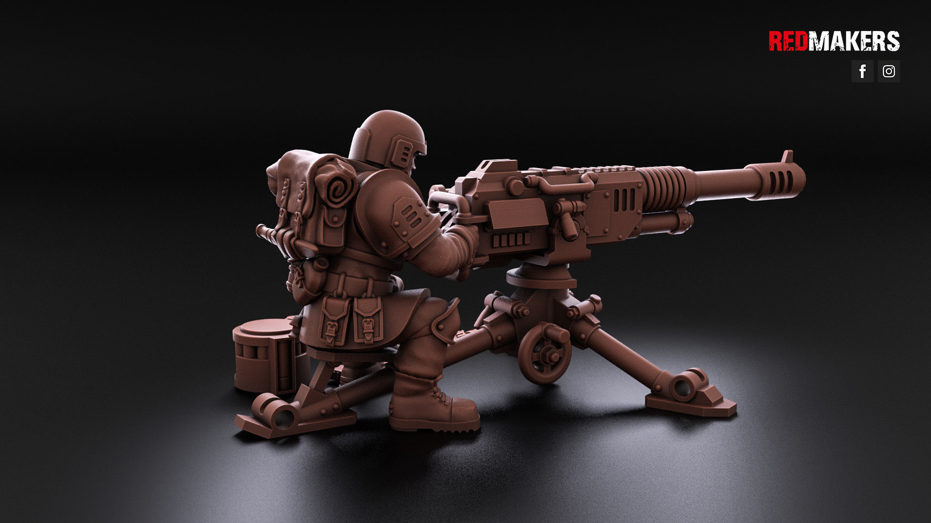 Shock Troops - Heavy Support Squad of the Imperial Force  3D print model_22