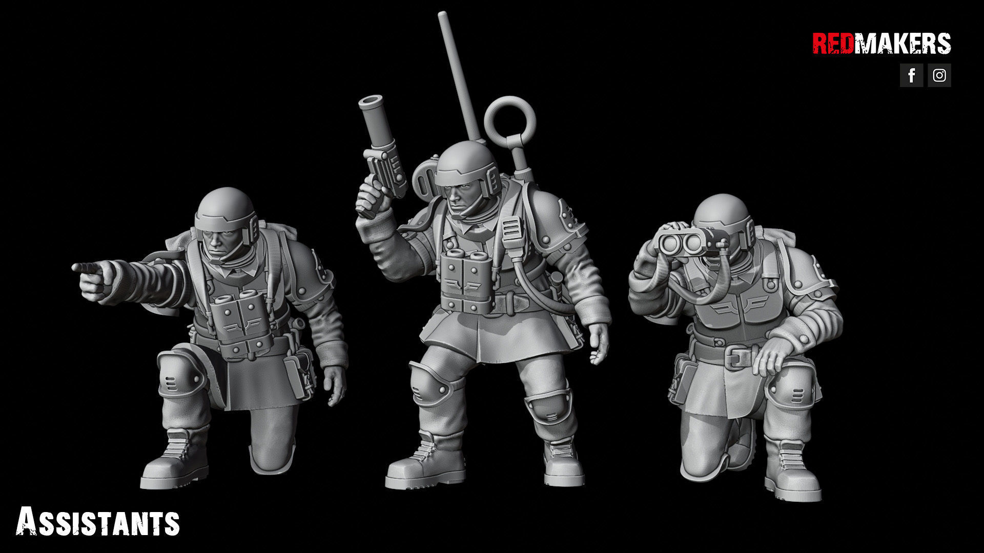 Shock Troops - Heavy Support Squad of the Imperial Force  3D print model_30
