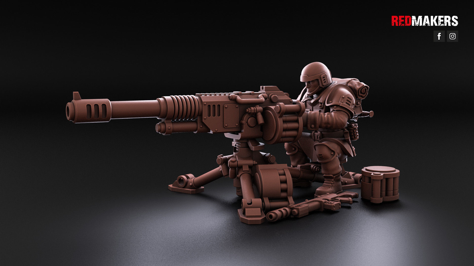 Shock Troops - Heavy Support Squad of the Imperial Force  3D print model_19