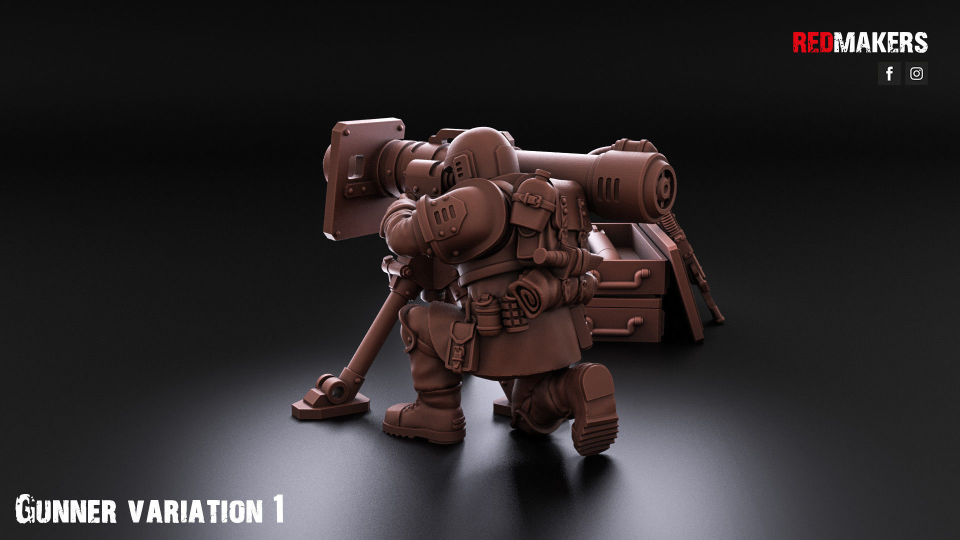 Shock Troops - Heavy Support Squad of the Imperial Force  3D print model_11
