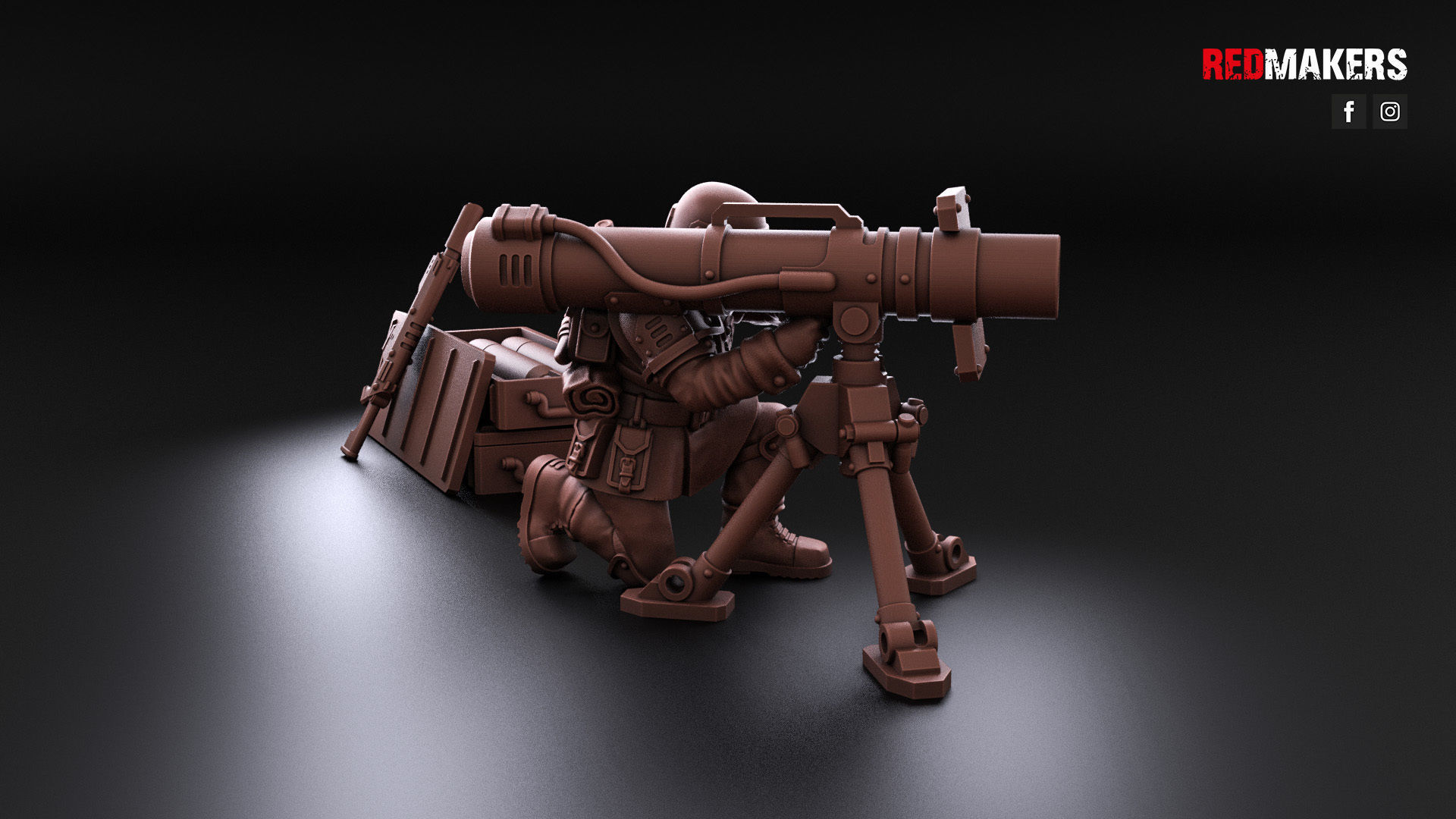 Shock Troops - Heavy Support Squad of the Imperial Force  3D print model_10