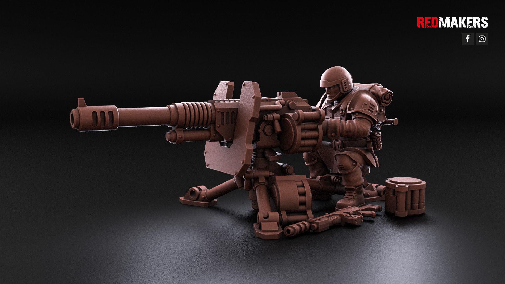 Shock Troops - Heavy Support Squad of the Imperial Force  3D print model_8