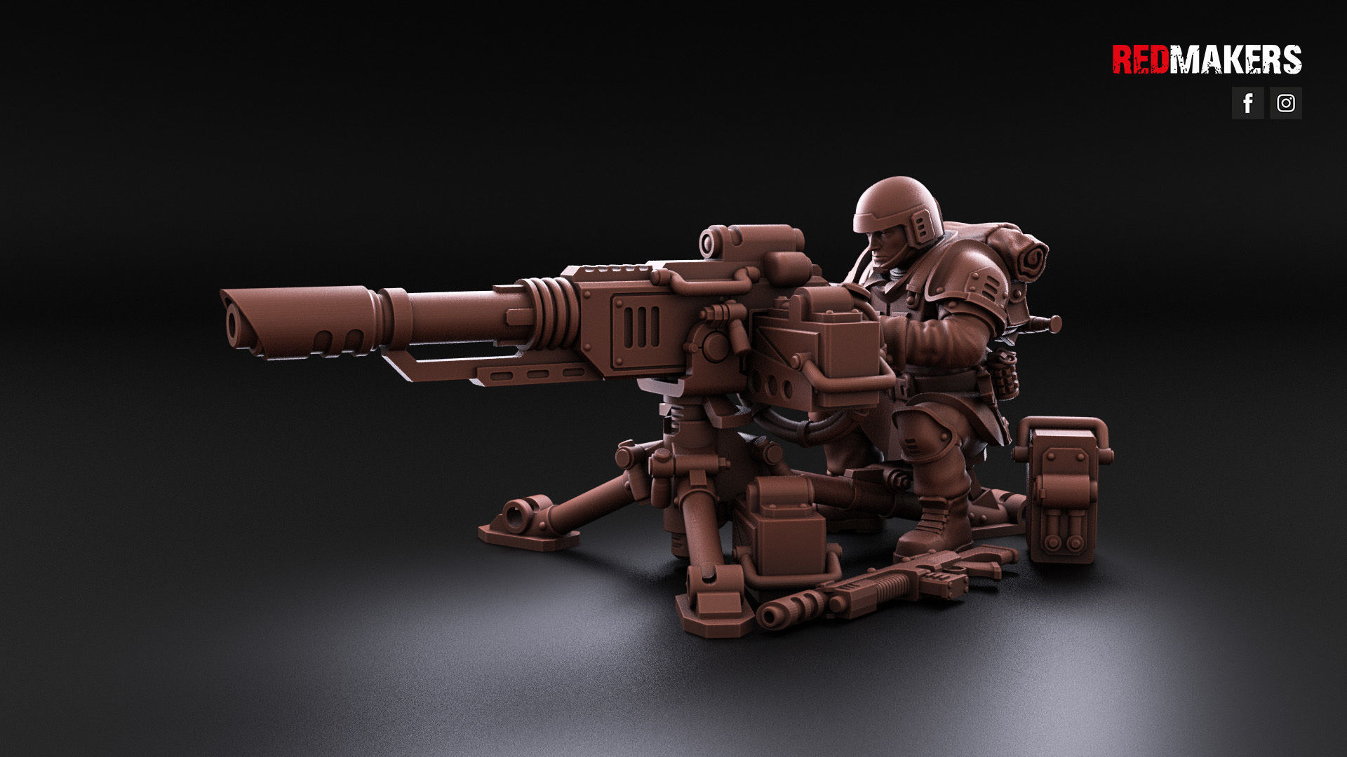 Shock Troops - Heavy Support Squad of the Imperial Force  3D print model_21