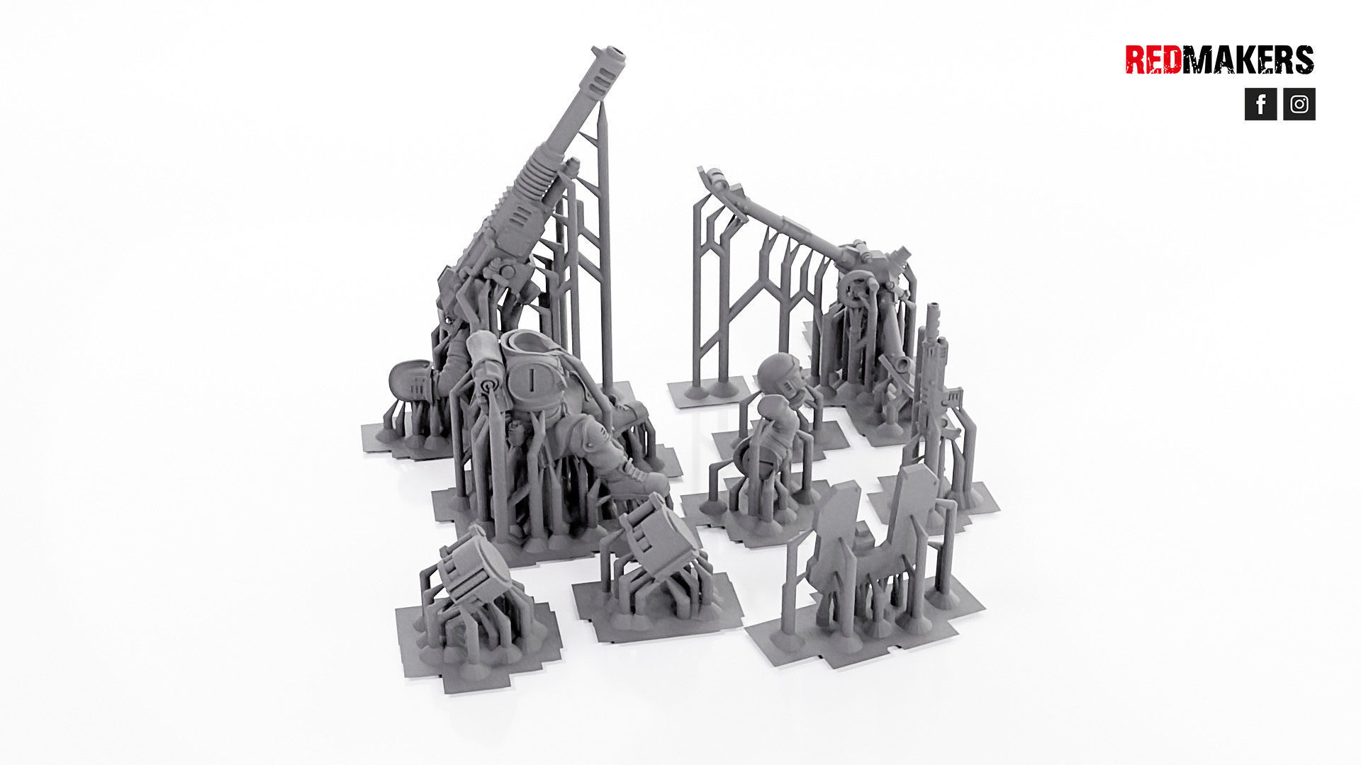 Shock Troops - Heavy Support Squad of the Imperial Force  3D print model_27